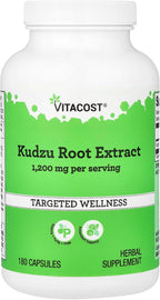 Vitacost Kudzu Root Extract, 180 Capsules (600 mg per Capsule)