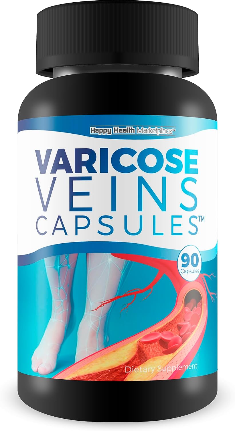 Cápsulas para Varices - Suplemento Natural con Vitaminas y Hierbas