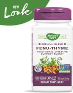 Nature's Way Fenu-Thyme, 900 mg por ración, 100 cápsulas vegetales