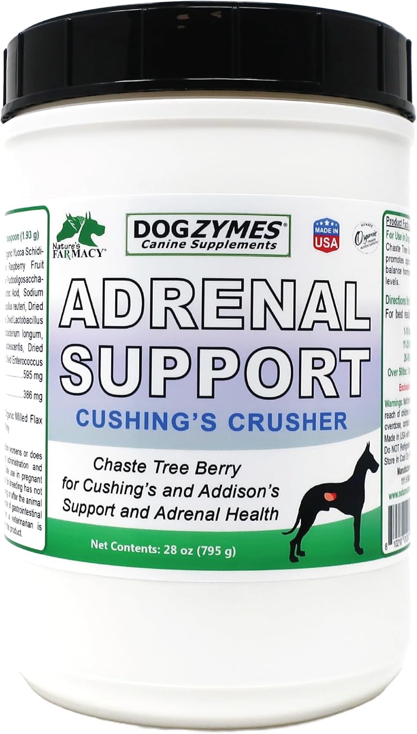 Dogzymes Adrenal Support (28 onzas)