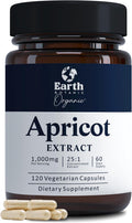 Extracto de Albaricoque, 1000 mg, 120 Cápsulas Veganas (No Transgénico)