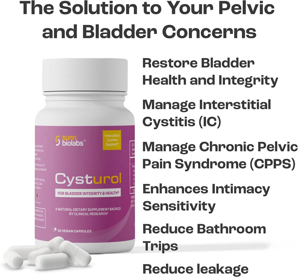 CYSTUROL® Suplemento de apoyo para la vejiga y la salud urinaria