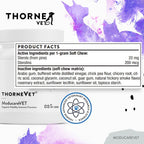 ThorneVet ModucareVET – Snacks Blandos con Esteroles Vegetales para el Apoyo Inmunológico de Perros, Gatos y Caballos, 90 uds.