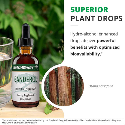 NutraMedix Banderol - Extracto de Corteza de Otoba para Apoyo Inmunológico - Tintura Vegana - 60 ml – Image 5