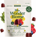 Plant People WonderBiome 2-in-1 Prebiótico + Probiótico en Gomas – Sin Azúcar Vegano – 60 Unidades