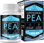 Ulmubra Palmitoiletanolamida Liposomal 1300 mg + Luteolina 100 mg, 60 Cápsulas Blandas