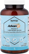 Vitacost Synergy®, Advan-C® Incluye Quercetina y Bioflavonoides, 180 Cápsulas