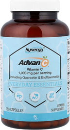 Vitacost Synergy®, Advan-C® Incluye Quercetina y Bioflavonoides, 180 Cápsulas