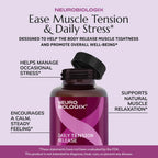 Neurobiologix Daily Tension Release - Suplemento Herbal con Valeriana y Vitamina C, 120 Cápsulas