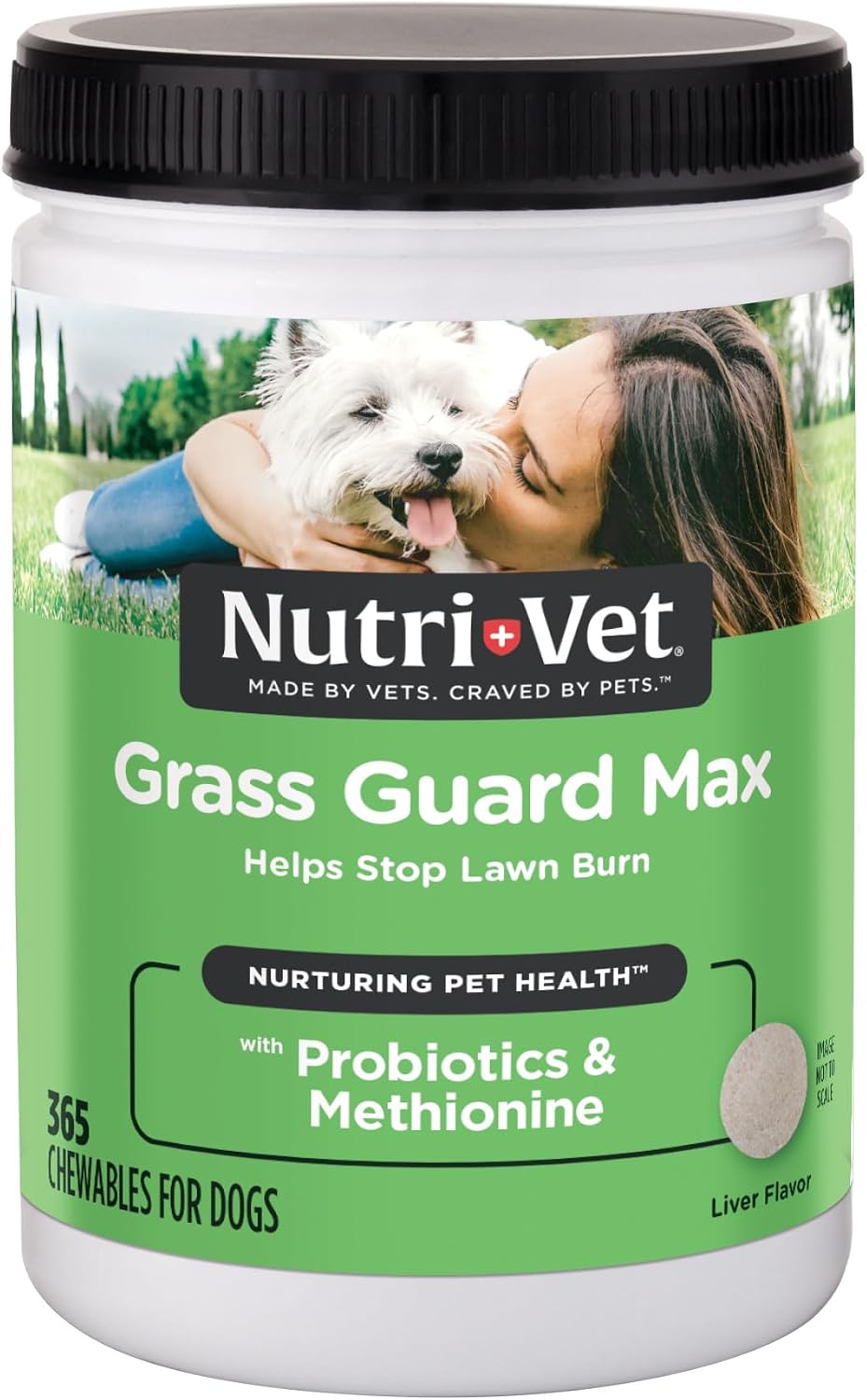 Nutri-Vet Grass Guard Masticables para Perros - 365 Comprimidos