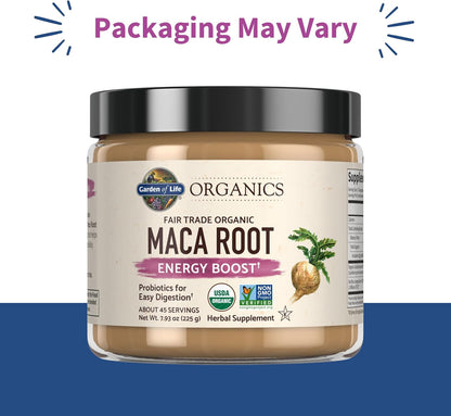 Garden of Life Organics Raíz de Maca – USDA Orgánico: Certificado orgánico por el Departamento de Agricultura de – Image 2