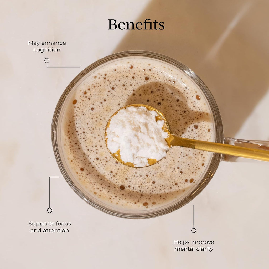 CYMBIOTIKA Nootropic Creamer – Crema de Café Nootrópica con MCT, Alpha GPC y L-Theanine – Sabor Coco y Vainilla – 30 Servicios