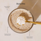CYMBIOTIKA Nootropic Creamer – Crema de Café Nootrópica con MCT, Alpha GPC y L-Theanine – Sabor Coco y Vainilla – 30 Servicios