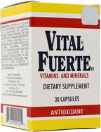 Vital Fuerte – Complemento de Vitaminas y Minerales (30 Cápsulas)