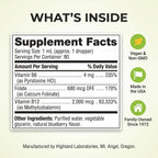 Mt. Angel Vitamins - B12 Essential Trio - Gotas sublinguales veganas con metil B12, B6 y folato