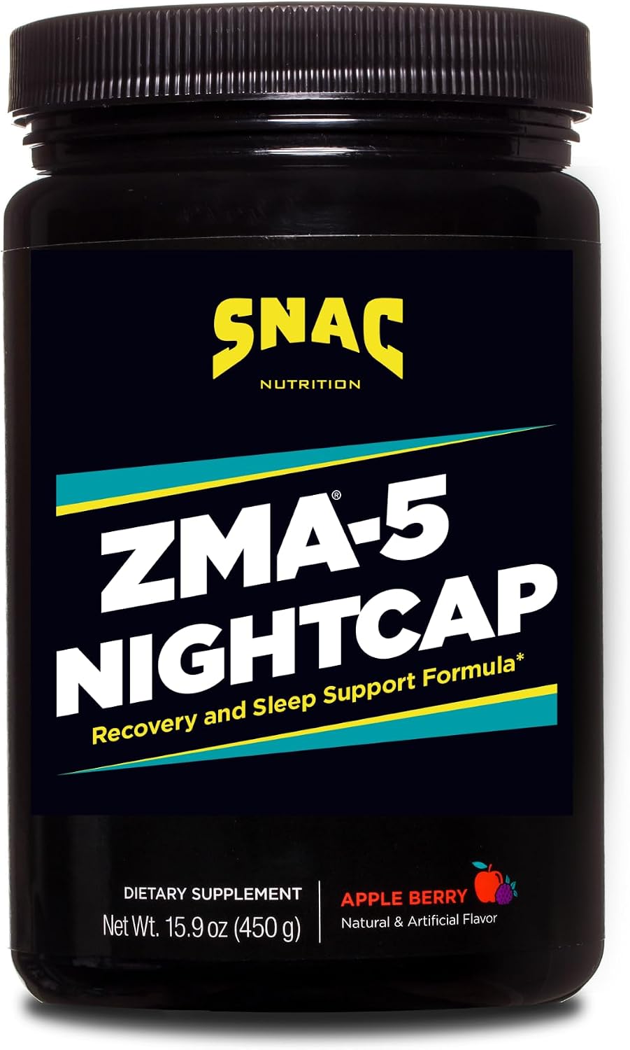 ZMA-5 Nightcap Recuperación Rápida - Preentrenamiento para Sueño Profundo, 450g