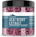 Earthborn Elements Extracto de Acai Berry 200 Cápsulas, Puro y Sin Aditivos