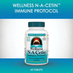 Source Naturals Wellness N-A-Cetin Immune Protocol, 60 comprimidos