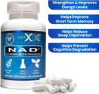 Genex Formulas NAD+ 250mg, 60 Cápsulas - Nicotinamida Adenina Dinucleótido (NAD+ Directo, Sin Precursores)