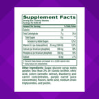 Vitafusion Calcium Gummies con vitamina D, sabor a frutas y crema, 100 gomitas (50 días)