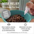 HomeoPet Nose Relief para perros y mascotas - 15 ml