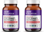 New Chapter Every Woman's One Daily 55+ - Multivitamin for Women - Supports Immune System, Bones & Vision* - Gentle on Stomach - Non-GMO, Gluten Free, Dairy Free, Vegetarian & Kosher - 48 Tablets