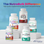 NutraBulk Multivitamínico Infantil - 1000 Comprimidos Masticables con Formas de Animales