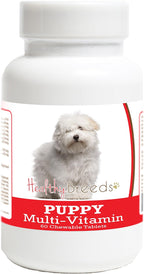 Healthy Breeds Coton de Tulear Puppy Dog Multivitamin Tablet 60 Count