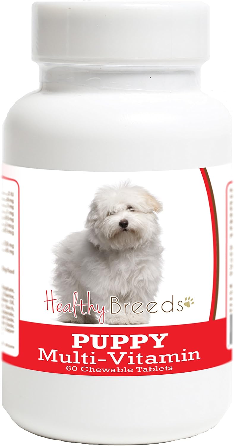 Healthy Breeds Coton de Tulear Puppy Dog Multivitamin Tablet 60 Count