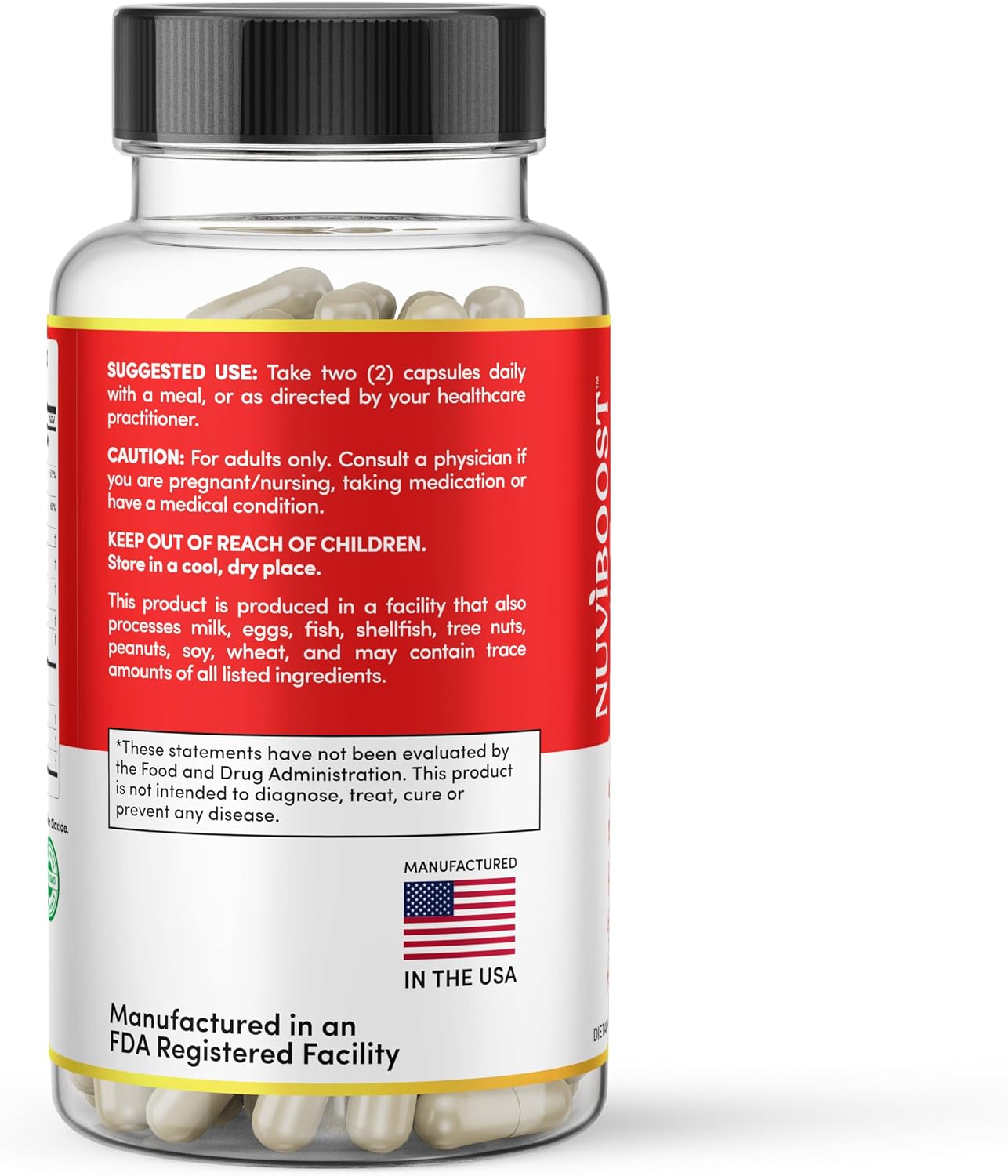NUVIBOOST Super Dihydroberberine (GlucoVantage®) 200mg con Canela de Ceilán, Ácido Alfa Lipoico, Selenio, Gymnema Sylvestre, Benfotiamina - 60 Cápsulas