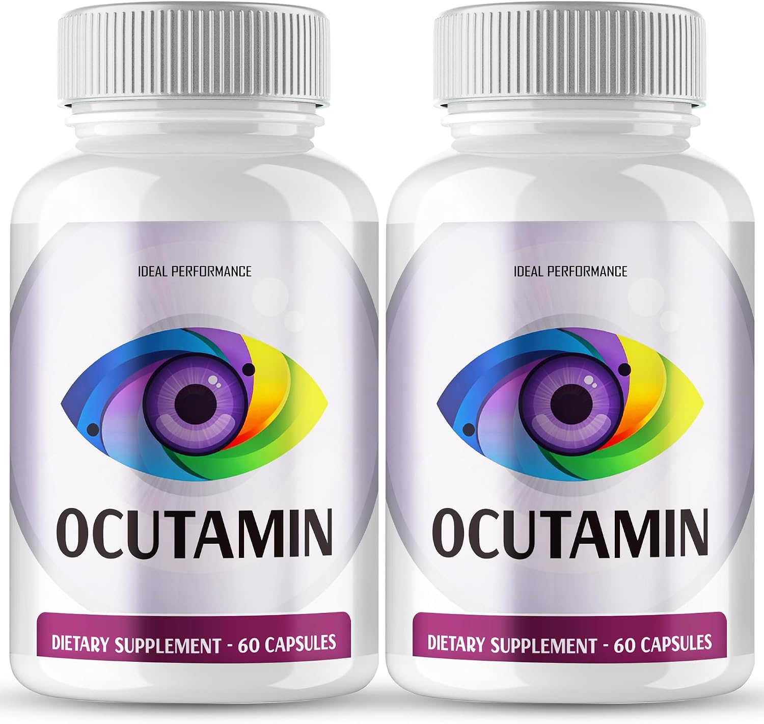 IDEAL PERFORMANCE (2 Pack) Ocutamin Vision Pills Supplement (120 Capsules)