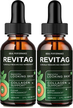 Revitag Drops, Suplemento Líquido para la Circulación Sanguínea - Máxima Potencia, 2 Envases