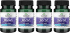 Swanson Boro de Albion - Boroganic Glycine 6mg - 60 Cápsulas (Pack de 4)