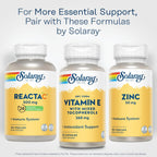 Solaray Vitamina E 400 UI (268mg) con Tocoferoles Mezclados - 50 Cápsulas