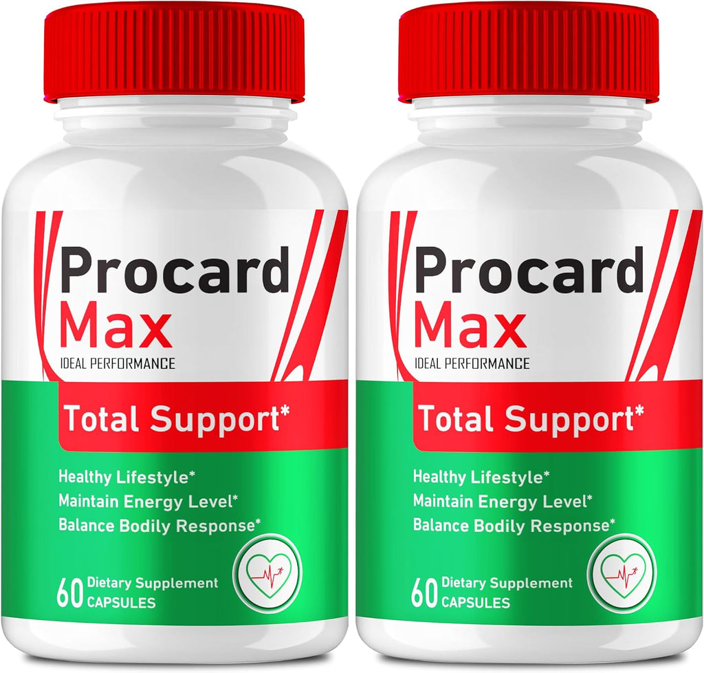 Procard Max Advanced Blood Formula Cápsulas (2 Paquetes)