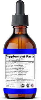 Mounfit Drops (Pack de 5) - Fórmula Natural - Suplemento Líquido para Hombres y Mujeres
