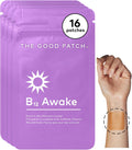 The Good Patch B12 Awake - Parche de Energía con Cafeína, B12 y Té Verde (16 Parches)