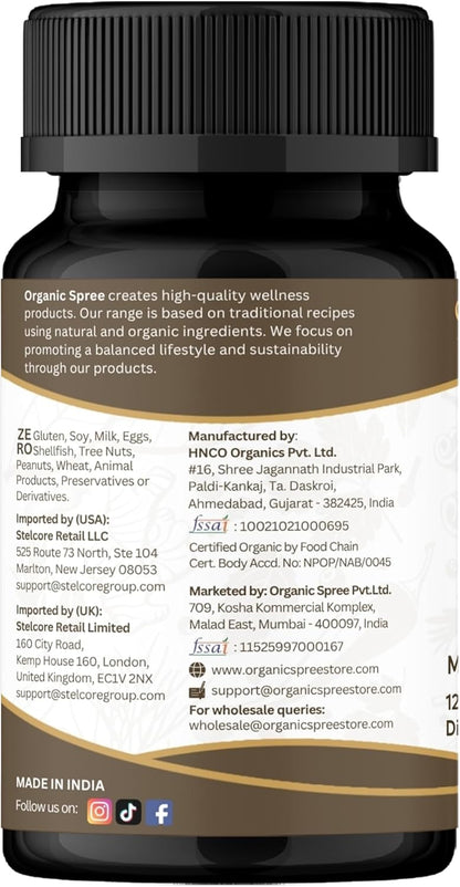 ORGANIC SPREE Comprimidos de Mucuna - USDA Orgánico, Apoya la Energía y el Bienestar General*, 120 Comprimidos - Paquete de 3 – Image 7