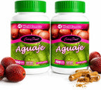 Bigger Hips & Booty – Aguaje Pills for Women 2 Pack (2 Month Supply) – Natural Estrogen Support for Curves, Bust & Body Shape – CurvyFruit Original