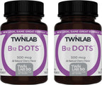 Twinlab B-12 Dots 500 mcg - 500 Comprimidos Sublinguales (2 Envases)