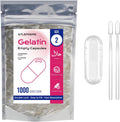 Cápsulas de Gelatina Vacías Tamaño 2 - 1000 uds + 2 Micro Cucharas | ATLEMISME