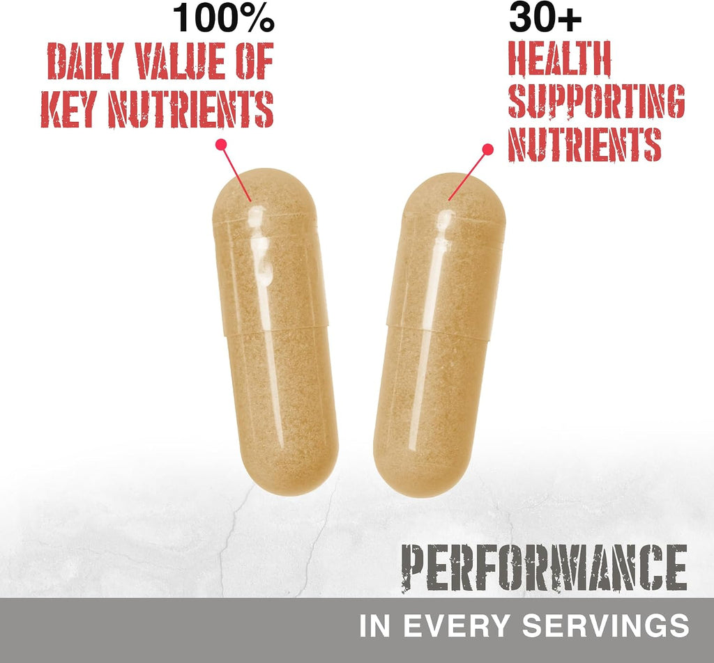 Apollon Nutrition Multivitamínico - Complejo Esencial de Vitaminas y Minerales con Minerales Quelados, Vitaminas B y Antioxidantes, 30 Dosis