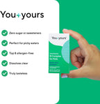 You+yours Complejo B en Polvo Sin Sabor para Niños - B1, B3, B5, B6, Metilfolato y Metil B12