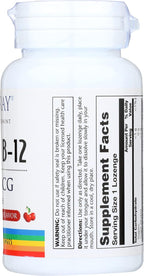 Solaray Vitamina B12 2000 mcg, 90 Comprimidos
