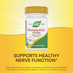 Nature's Way Fosfatidilserina, 100 mg por Cápsula, 60 Cápsulas Blandas