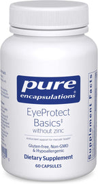 Pure Encapsulations EyeProtect Basics Zinc-Free | Key Antioxidant Support for Eye Health* | 60 Capsules