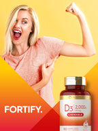 Carlyle Vitamina D3 Masticable 2000 UI (50 mcg) - 180 Comprimidos - Sabor Bayas - Vegetariano y Sin Gluten