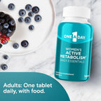 One A Day Women's Active Metabolism - Multivitamínico para Mujeres, 120 Comprimidos