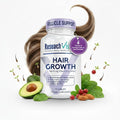 Research Verified Hair Growth Support - Suplemento para el Crecimiento del Cabello con Biotina y Bloqueadores DHT