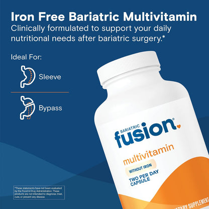 Bariatric Fusion Multivitamínico Bariátrico – Alta concentración: Cada cápsula contiene cantidades significativas – Image 2